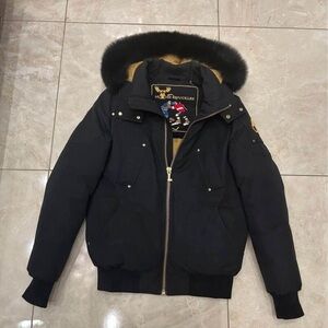 Gold moose knuckles Jacket brand new